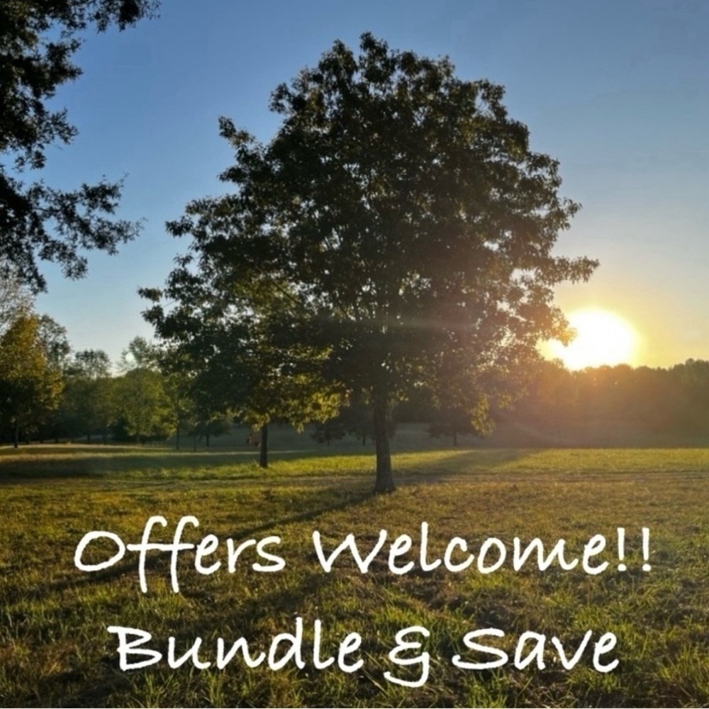 Offers welcome.  Bundle and save!